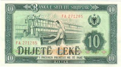 Albania P-43 10 Leke